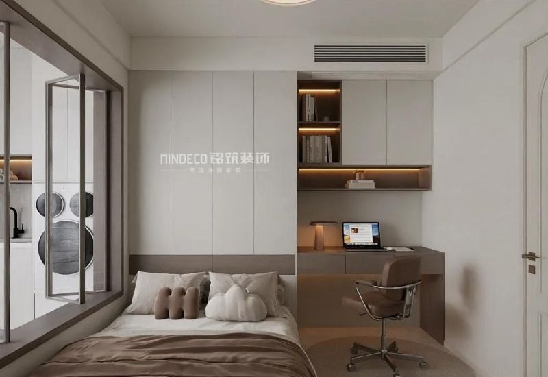 青岛装修 | 中车云汇107m²现代奶油原木极简风,治愈小窝首选 - 今日头条 青岛装修 | 中车云汇107m²现代奶油原木极简风,治愈小窝首选 - 家居知识
