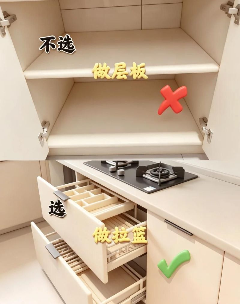 厨房橱柜「12选12不选」小白直接抄作业，入住5年依旧好用到哭！ - 家居知识