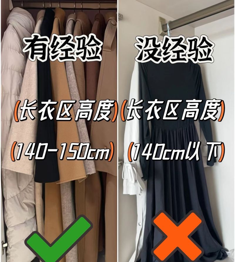 为什么定制衣柜没刷到这篇，8个黄金尺寸照着做，闺蜜都来抄作业 - 家居知识