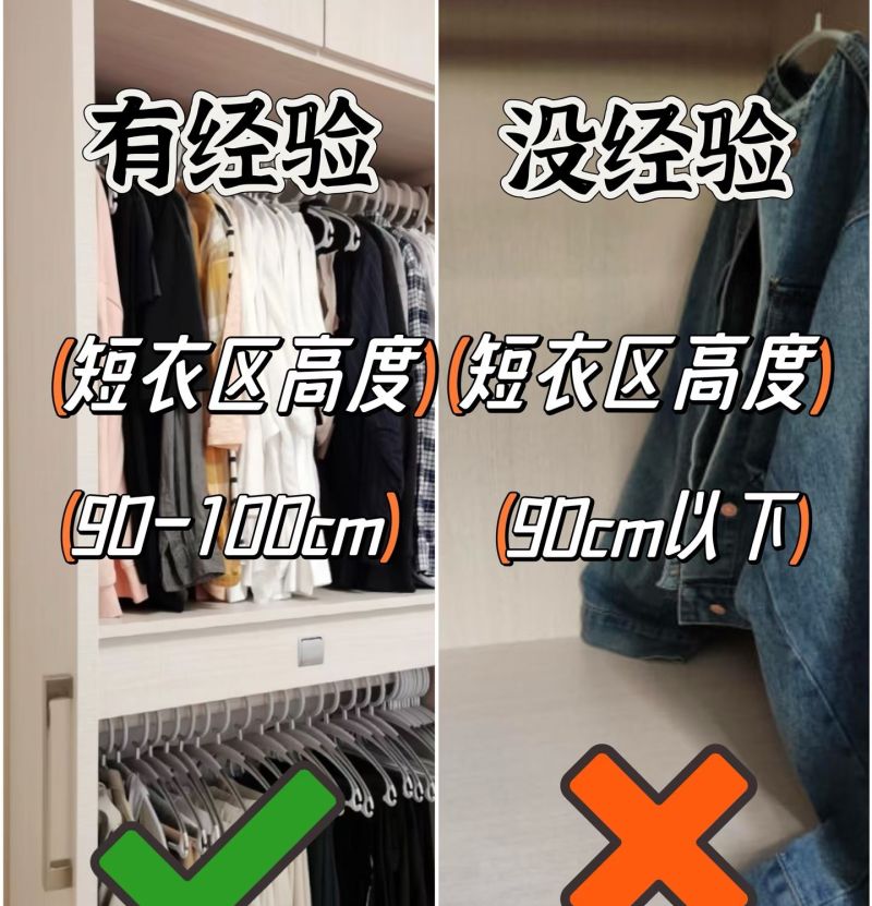 为什么定制衣柜没刷到这篇，8个黄金尺寸照着做，闺蜜都来抄作业 - 家居知识
