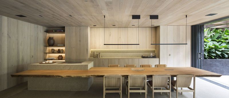 现代简约原木侘寂风住宅,空间设计装修家具 - 今日头条 现代简约原木侘寂风住宅,空间设计装修家具 - 家居知识