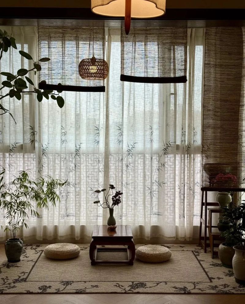 一位年轻女子晒出113㎡新中式的家，因太干净而走红，全屋高级又温馨，晒晒！ - 家居知识