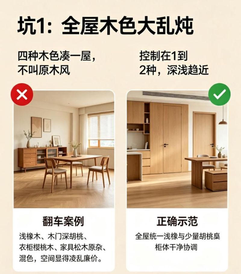 花了20万装原木风,入住才发现像出租房😭 这8个坑我替你踩了! - 今日头条 花了20万装原木风,入住才发现像出租房😭 这8个坑我替你踩了! - 家居知识