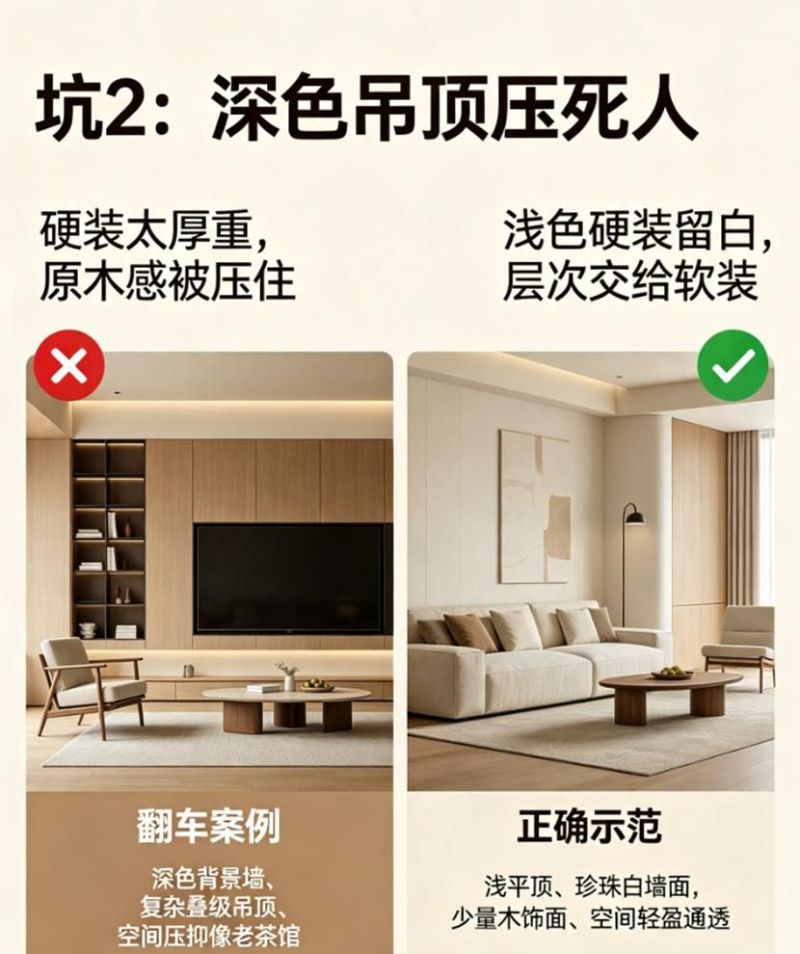 花了20万装原木风,入住才发现像出租房😭 这8个坑我替你踩了! - 今日头条 花了20万装原木风,入住才发现像出租房😭 这8个坑我替你踩了! - 家居知识