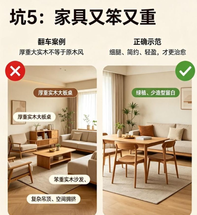 花了20万装原木风,入住才发现像出租房😭 这8个坑我替你踩了! - 今日头条 花了20万装原木风,入住才发现像出租房😭 这8个坑我替你踩了! - 家居知识