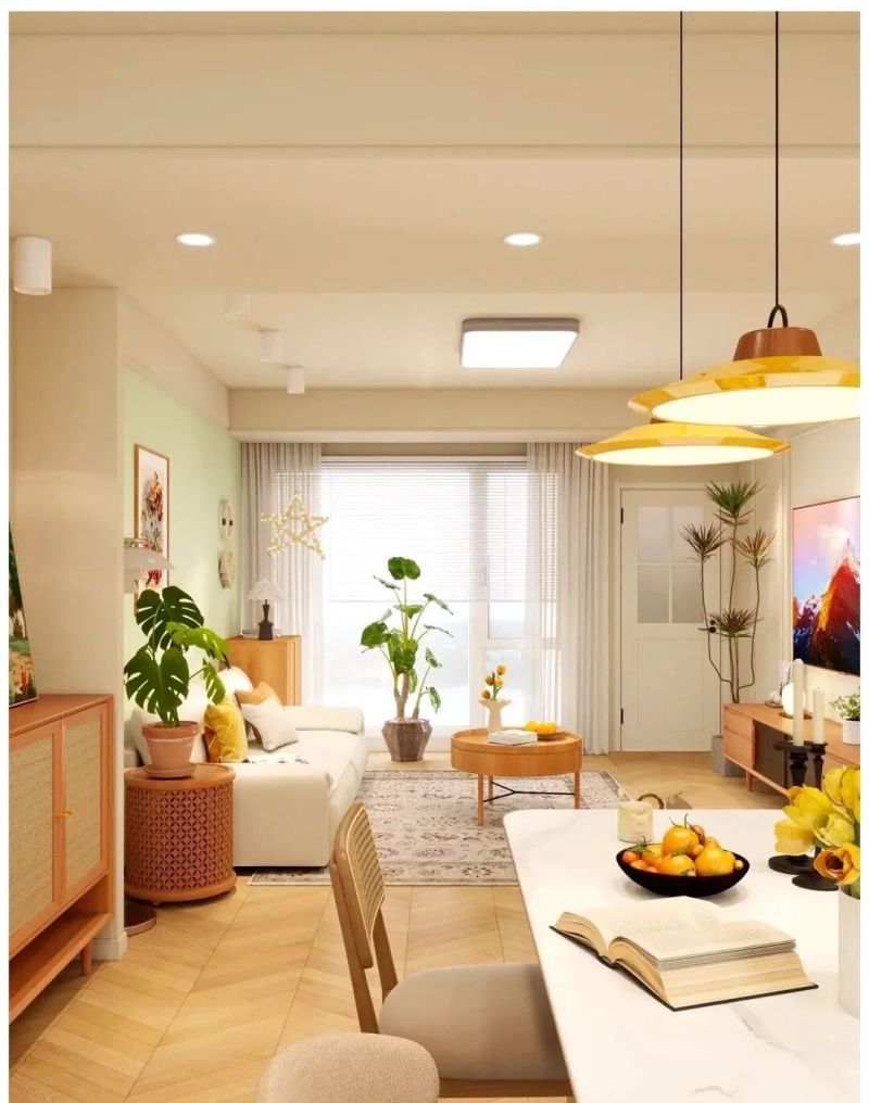 普通家庭的原木风客餐厅,没做复杂造型,越住越觉得松快 - 今日头条 普通家庭的原木风客餐厅,没做复杂造型,越住越觉得松快 - 家居知识
