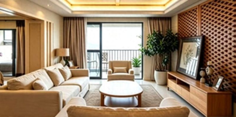 鄞州家装实景｜宁波简美装饰，金地国际花园奶油原木风设计落地 - 今日头条