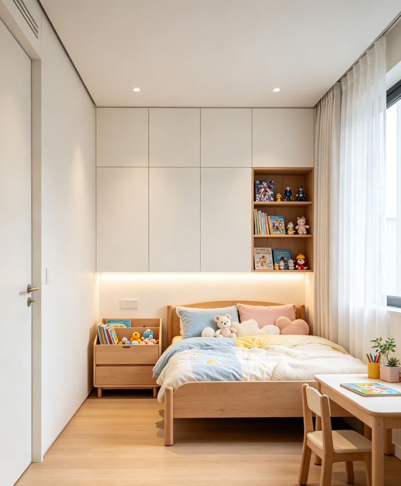这套简约原木风全屋实景，每个房间都长在审美上 - 家居知识