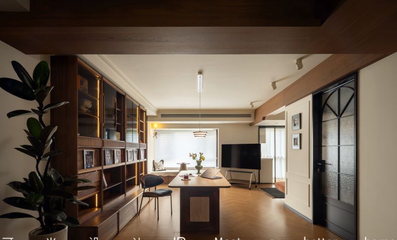 123㎡法式中古｜去客厅化设计，每一处都藏着小心思 - 家居知识