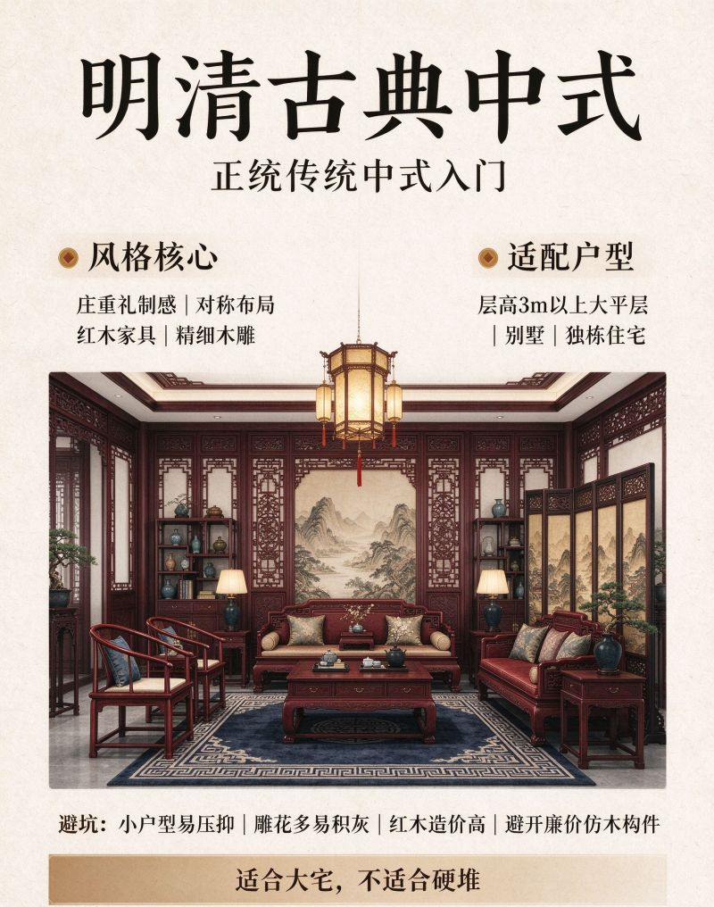 一文看懂中式VS西式复古装修:风格、适配户型与避坑 - 今日头条 一文看懂中式VS西式复古装修:风格、适配户型与避坑 - 家居知识