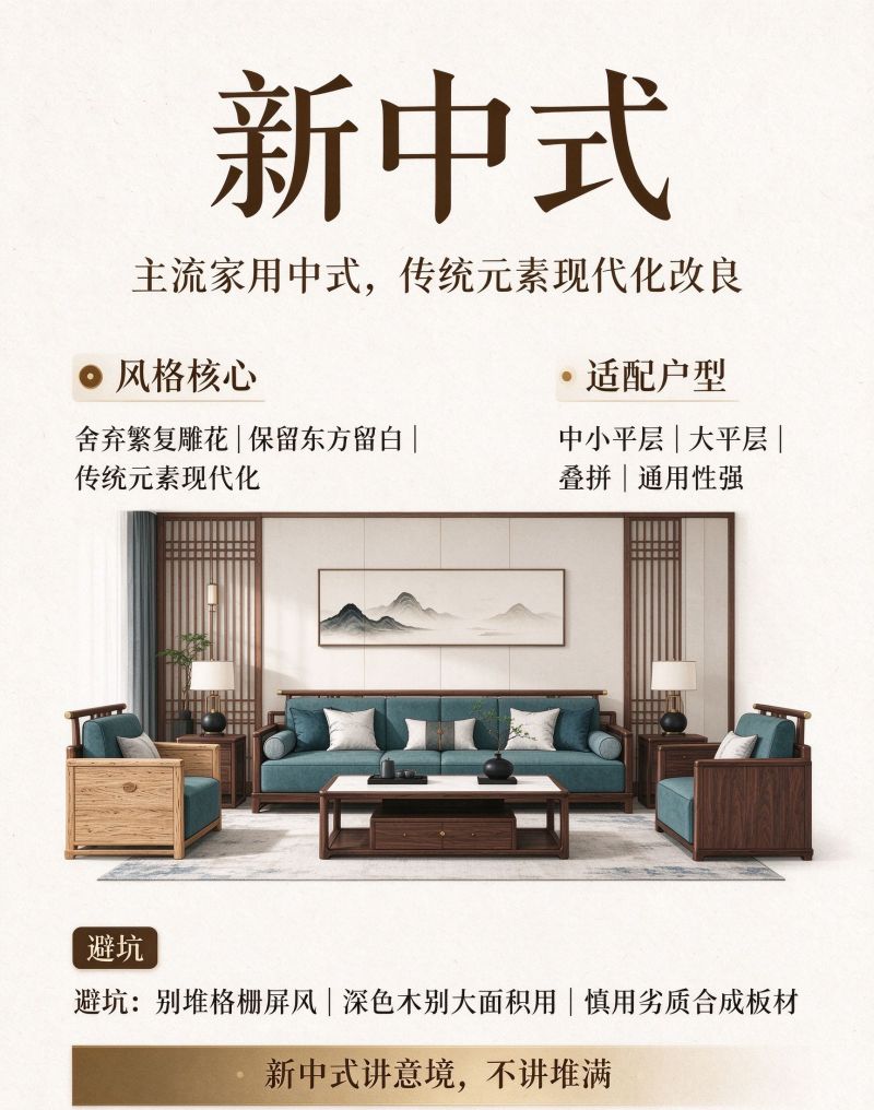 一文看懂中式VS西式复古装修:风格、适配户型与避坑 - 今日头条 一文看懂中式VS西式复古装修:风格、适配户型与避坑 - 家居知识
