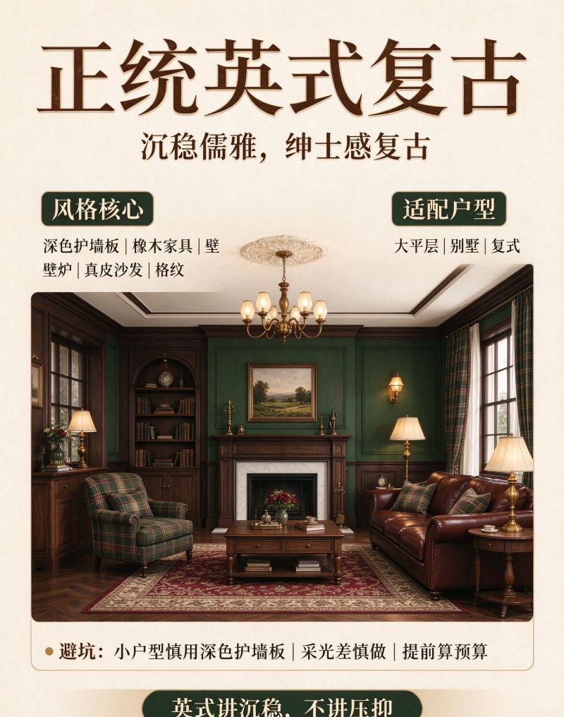一文看懂中式VS西式复古装修:风格、适配户型与避坑 - 今日头条 一文看懂中式VS西式复古装修:风格、适配户型与避坑 - 家居知识