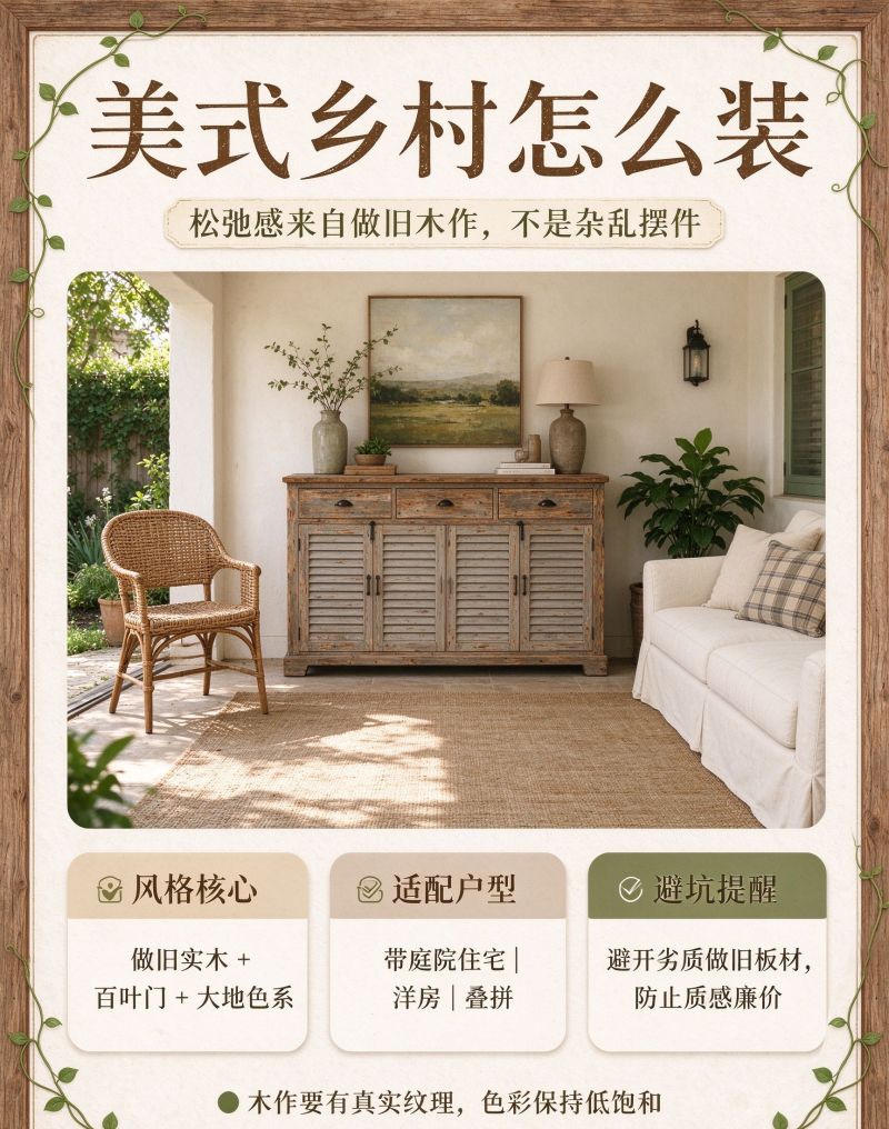 一文看懂中式VS西式复古装修:风格、适配户型与避坑 - 今日头条 一文看懂中式VS西式复古装修:风格、适配户型与避坑 - 家居知识