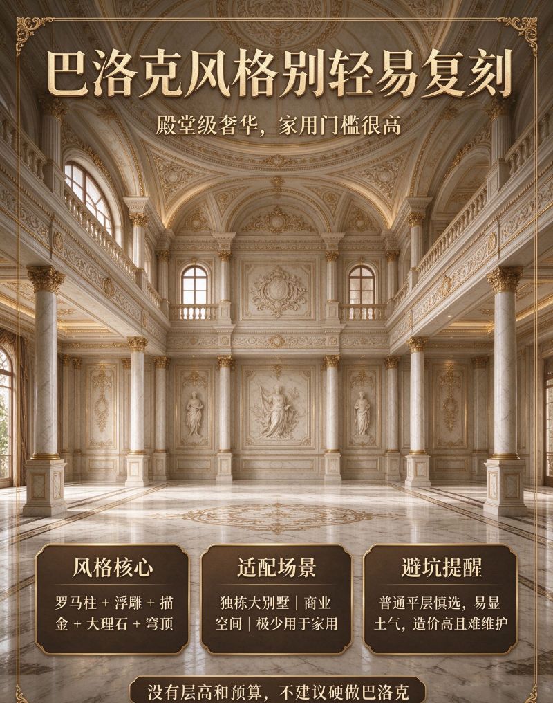 一文看懂中式VS西式复古装修:风格、适配户型与避坑 - 今日头条 一文看懂中式VS西式复古装修:风格、适配户型与避坑 - 家居知识