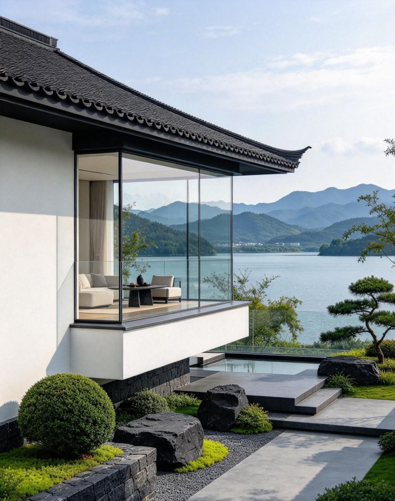 摒弃浮夸!宋式极简侘寂湖山大宅,才是当代居住的顶级审美 - 今日头条 摒弃浮夸!宋式极简侘寂湖山大宅,才是当代居住的顶级审美 - 家居知识