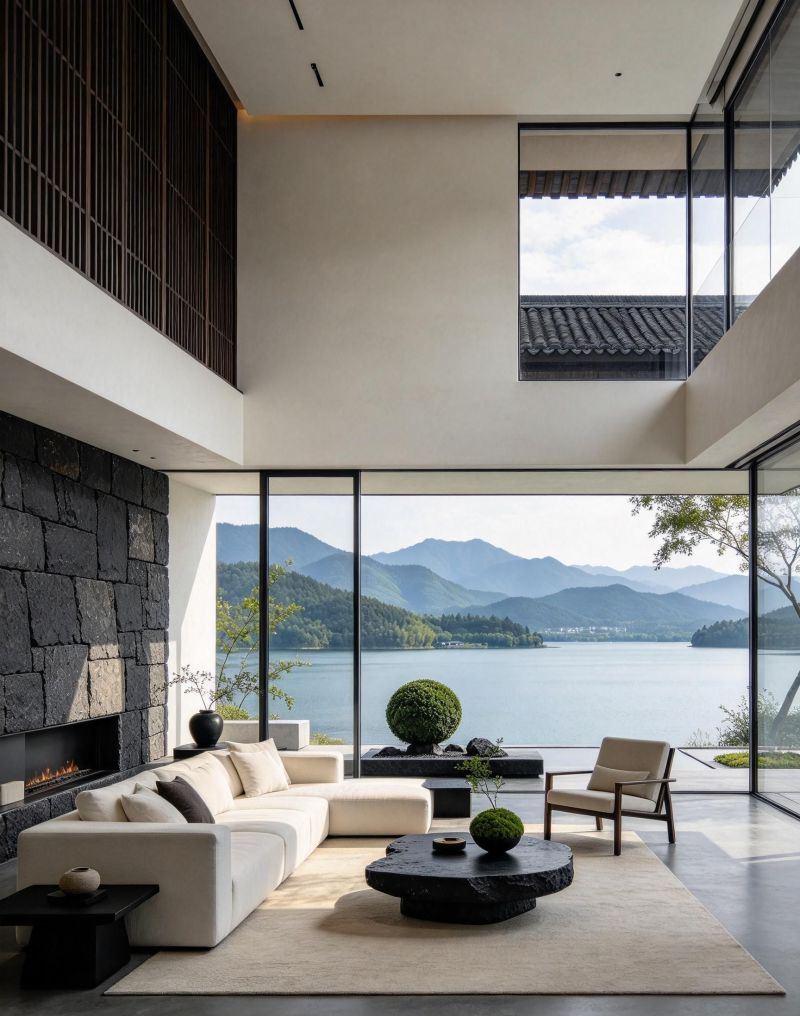 摒弃浮夸!宋式极简侘寂湖山大宅,才是当代居住的顶级审美 - 今日头条 摒弃浮夸!宋式极简侘寂湖山大宅,才是当代居住的顶级审美 - 家居知识